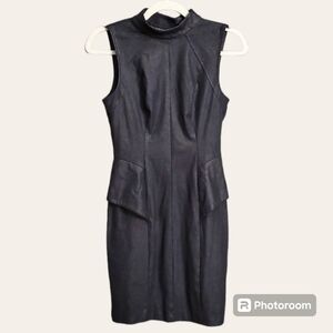 Guess dress women's size 4 black backless sexy